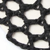 Picture of BUN NET RIBBON BLACK 10CM